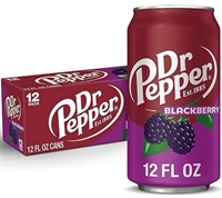 Dr Pepper Blackberry 12x33 CL (OBS 12PACK)
